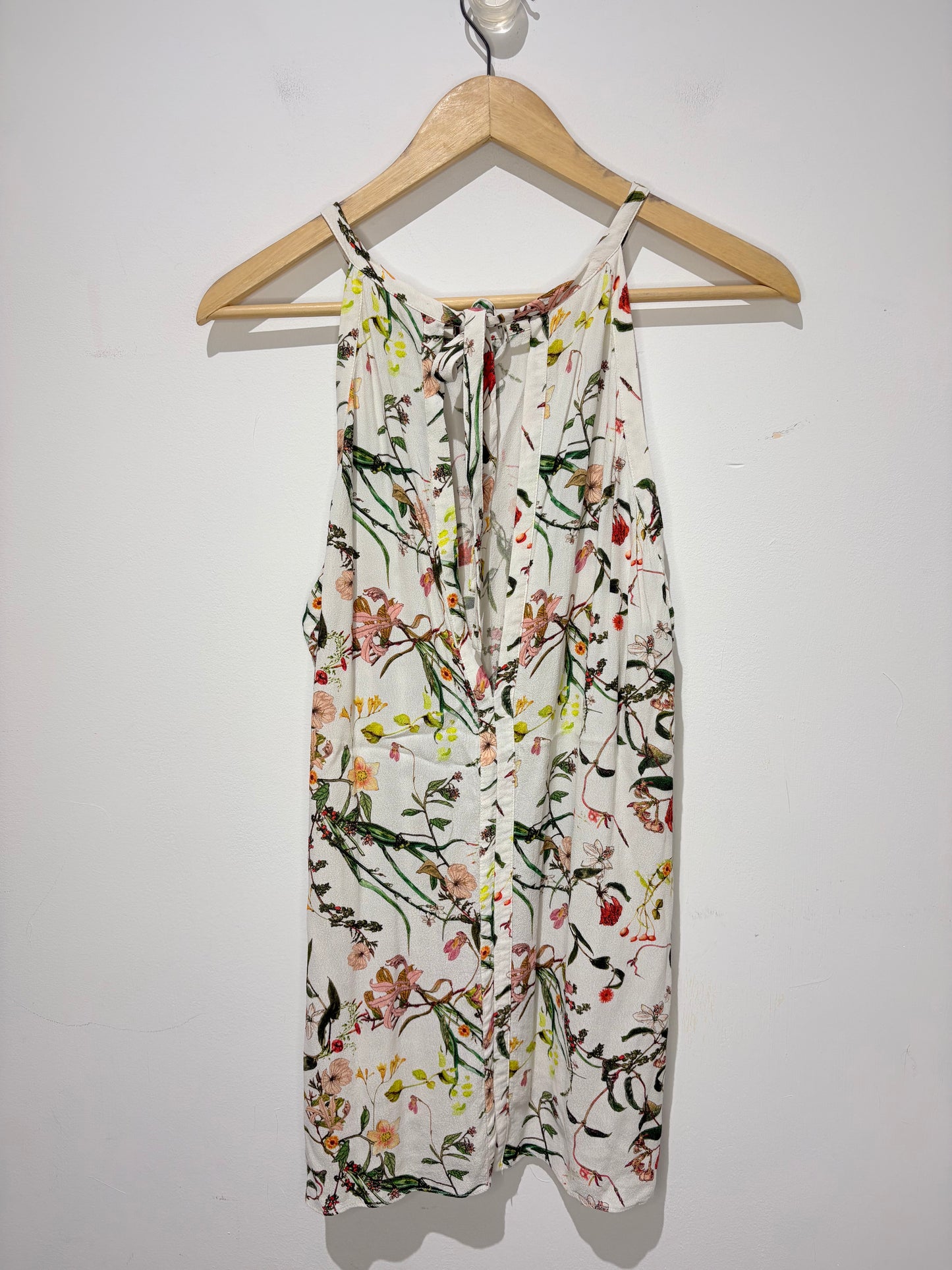 Blusa tirantes estampada Zara