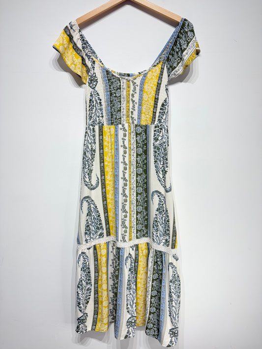 Vestido estampado Springfield