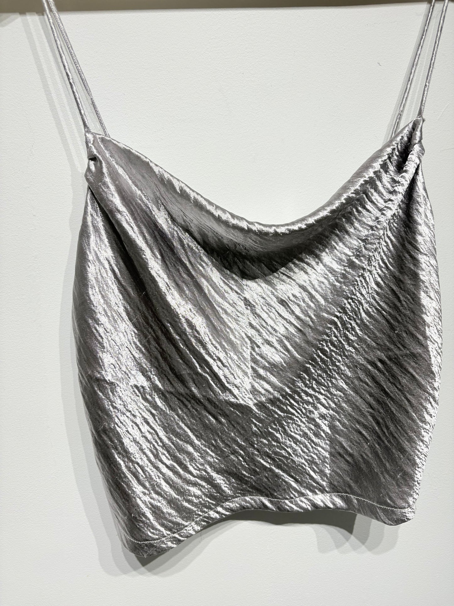 Blusa satinada de Mango
